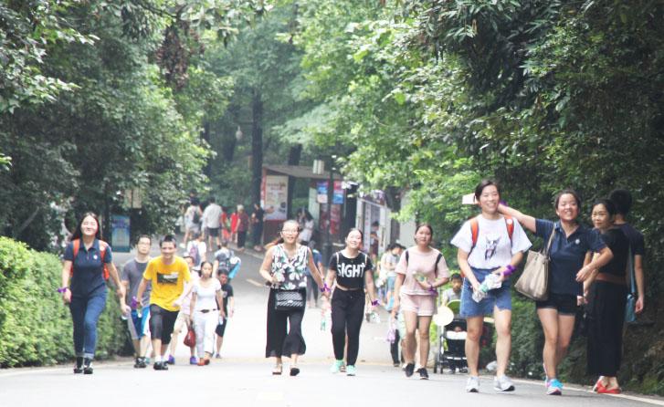 奔跑吧，wuli平臺 ——看104名好漢花式登爬岳麓山