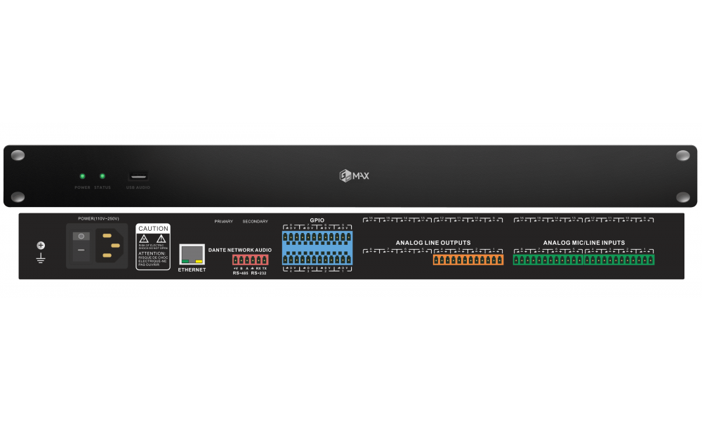 MAX-DMP 0804 8進(jìn)4出數(shù)字音頻處理器
